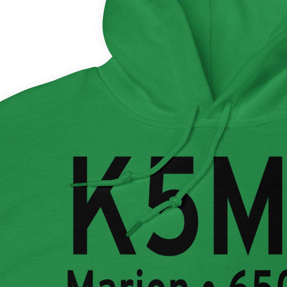 Marion Crittenden County Airport (K5M9) ICAO Hoodie Sweatshirt 