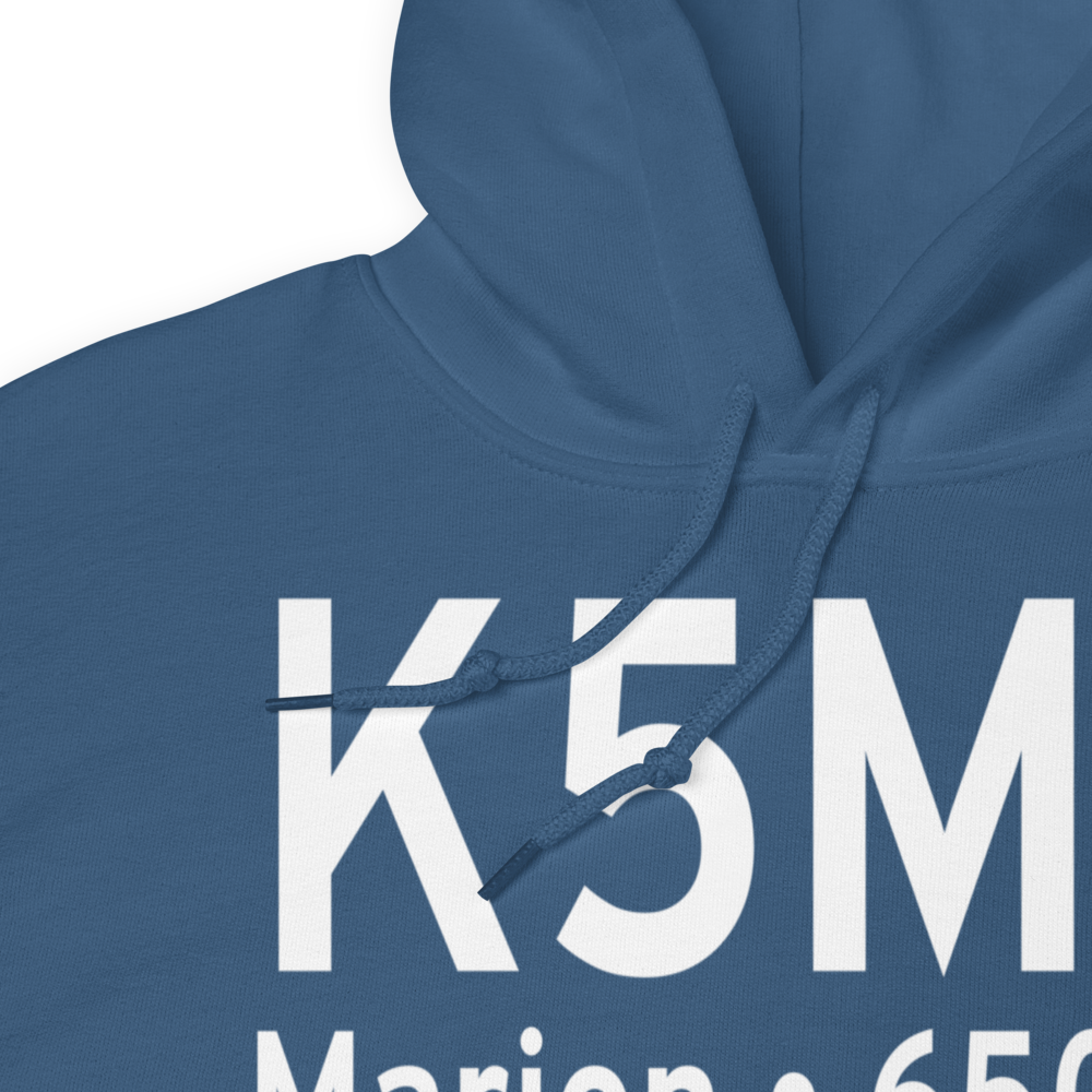 Marion Crittenden County Airport (K5M9) ICAO Hoodie Sweatshirt 