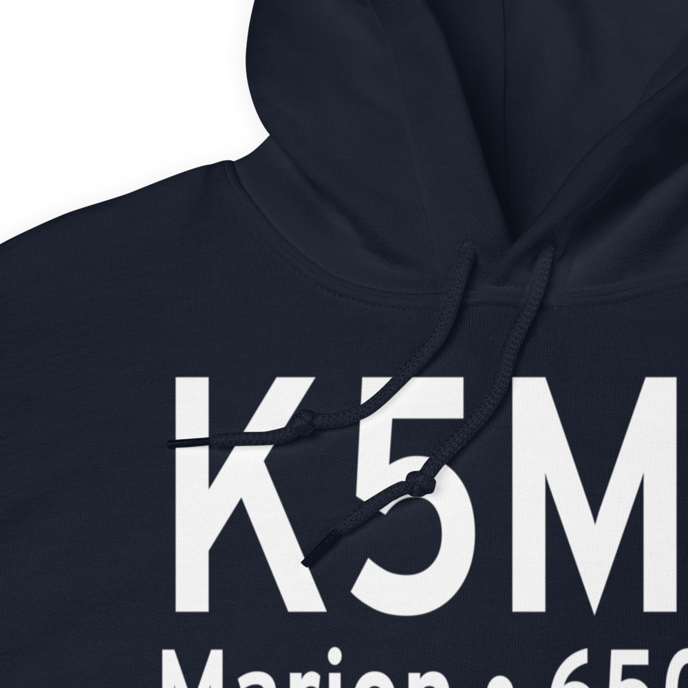 Marion Crittenden County Airport (K5M9) ICAO Hoodie Sweatshirt 