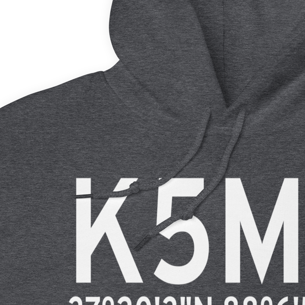 Marion Crittenden County Airport (K5M9) ICAO Hoodie Sweatshirt 