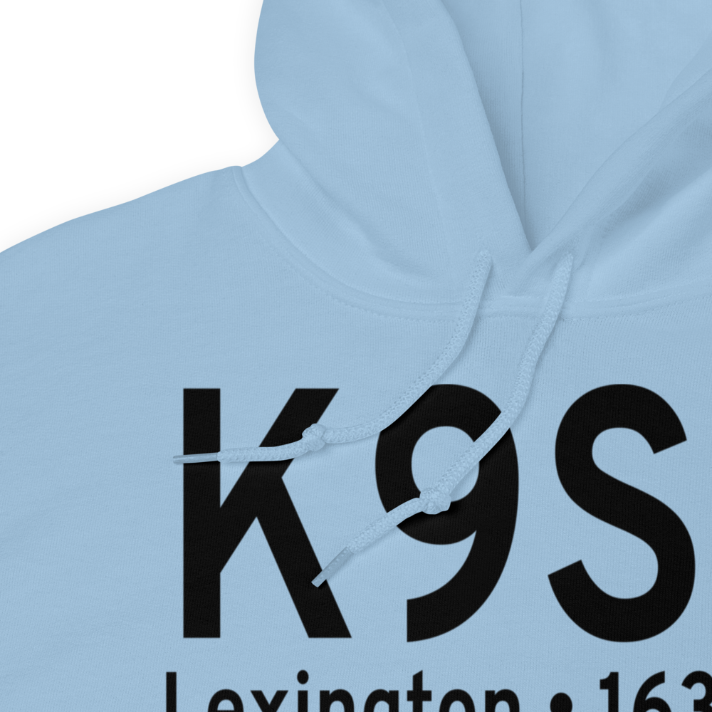 Lexington Airport (K9S9) ICAO Hoodie Sweatshirt 