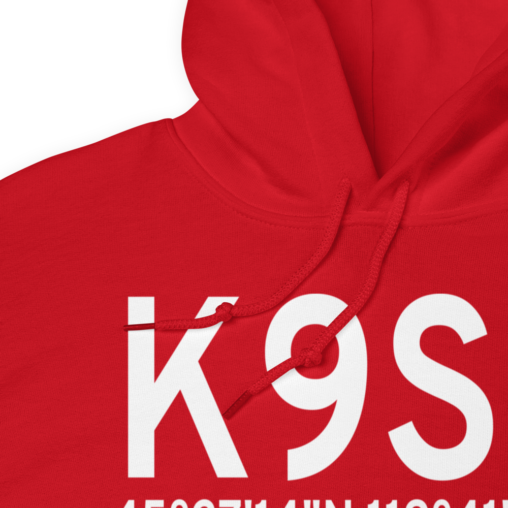 Lexington Airport (K9S9) ICAO Hoodie Sweatshirt 