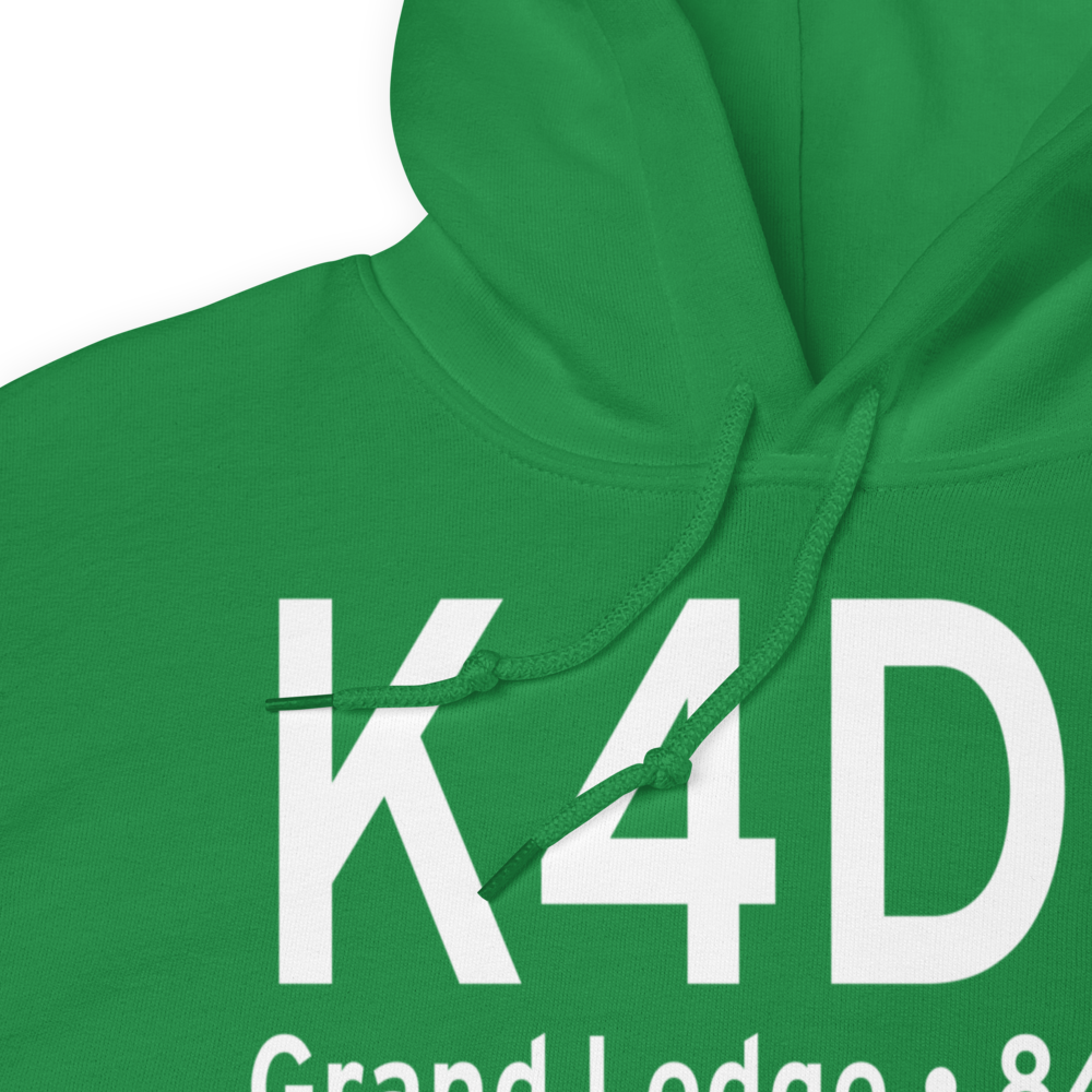 Abrams Municipal Airport (K4D0) ICAO Hoodie Sweatshirt 