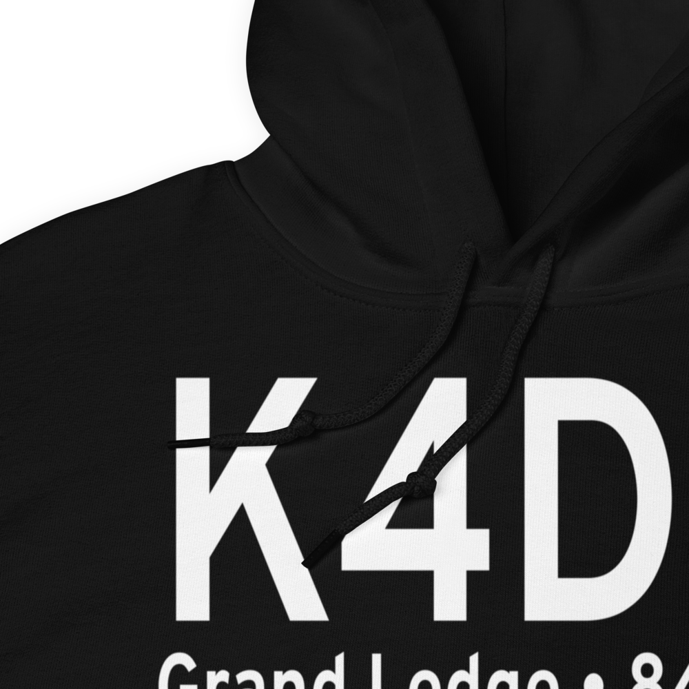 Abrams Municipal Airport (K4D0) ICAO Hoodie Sweatshirt 