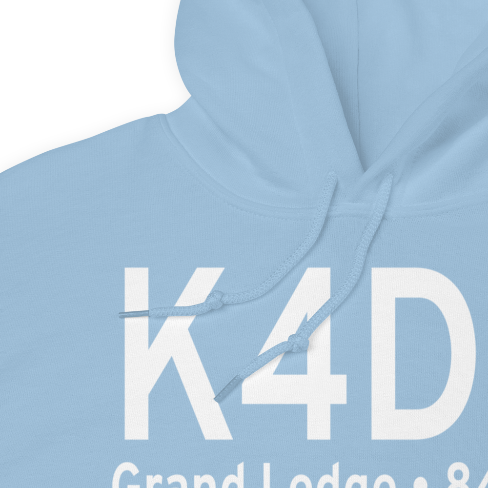Abrams Municipal Airport (K4D0) ICAO Hoodie Sweatshirt 