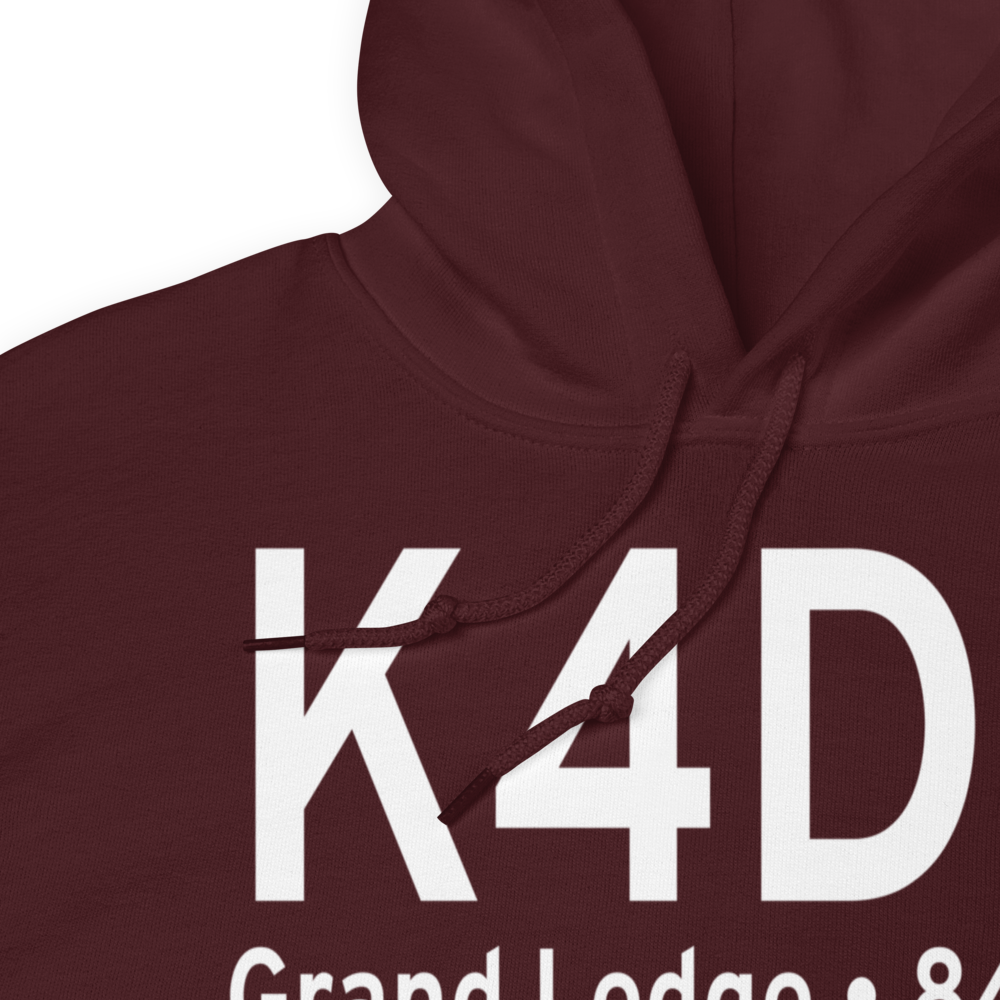 Abrams Municipal Airport (K4D0) ICAO Hoodie Sweatshirt 