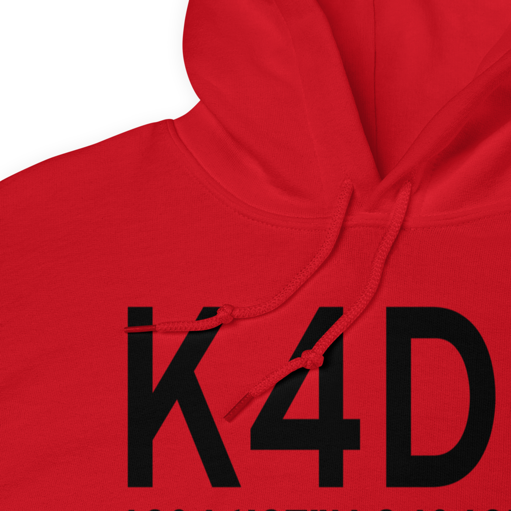 Abrams Municipal Airport (K4D0) ICAO Hoodie Sweatshirt 
