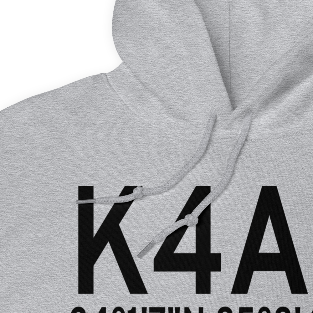 Polk County Airport- Cornelius Moore Field (K4A4) ICAO Hoodie Sweatshirt 
