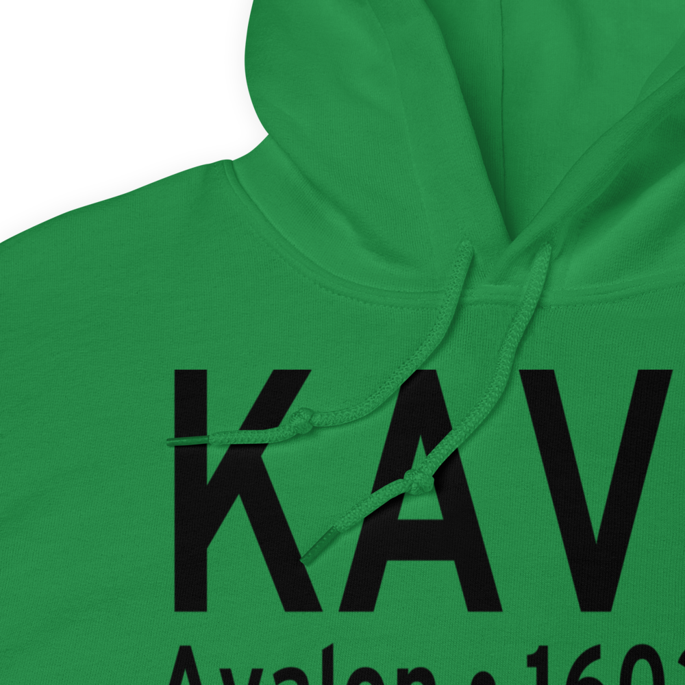 Catalina Airport (KAVX) ICAO Hoodie Sweatshirt 