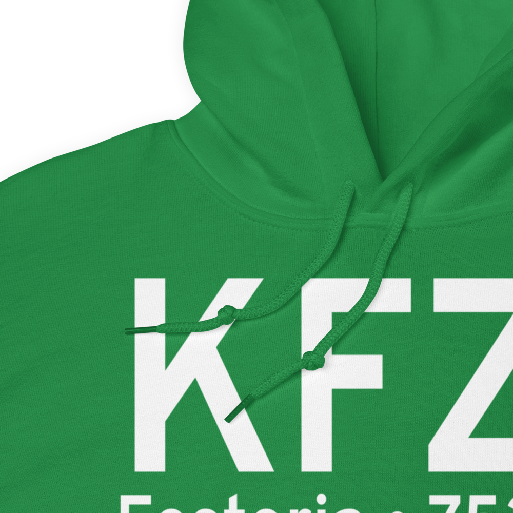 Fostoria Metropolitan Airport (KFZI) ICAO Hoodie Sweatshirt 