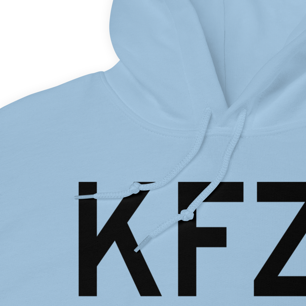 Fostoria Metropolitan Airport (KFZI) ICAO Hoodie Sweatshirt 