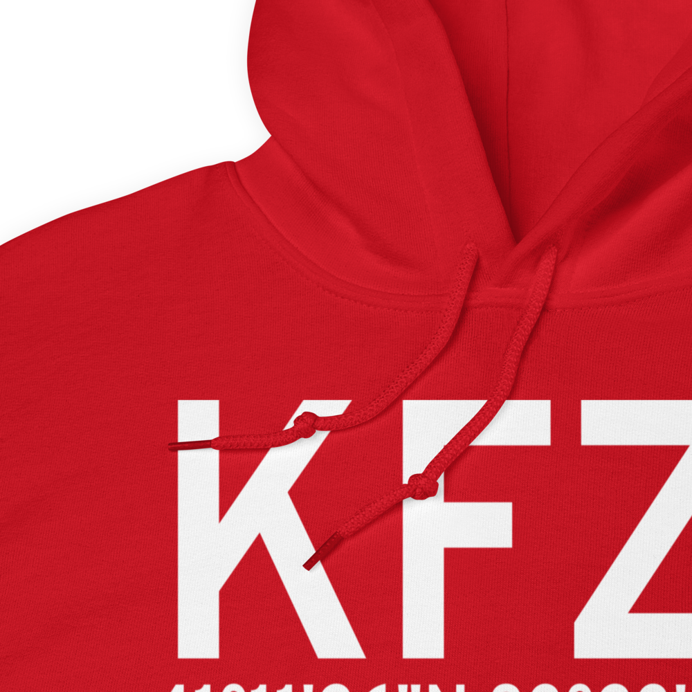 Fostoria Metropolitan Airport (KFZI) ICAO Hoodie Sweatshirt 