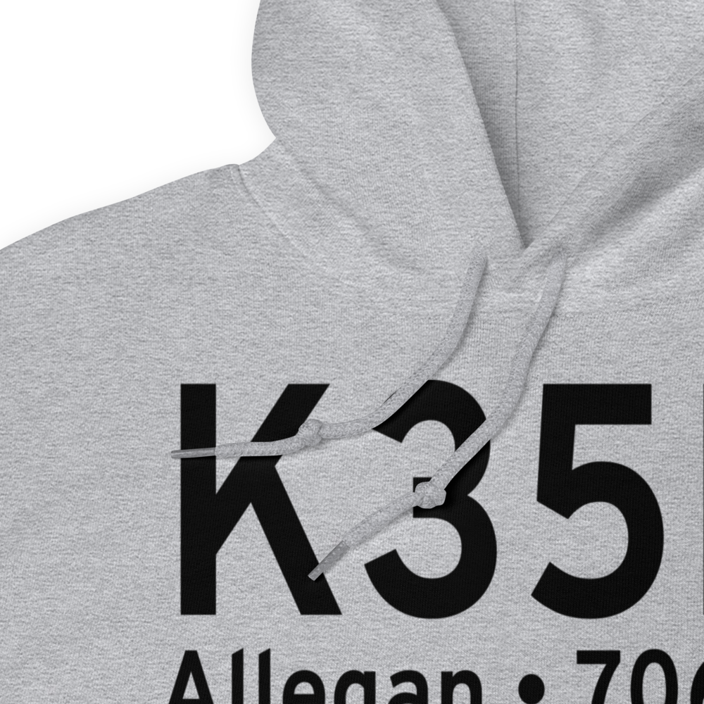 Padgham Field (K35D) ICAO Hoodie Sweatshirt 