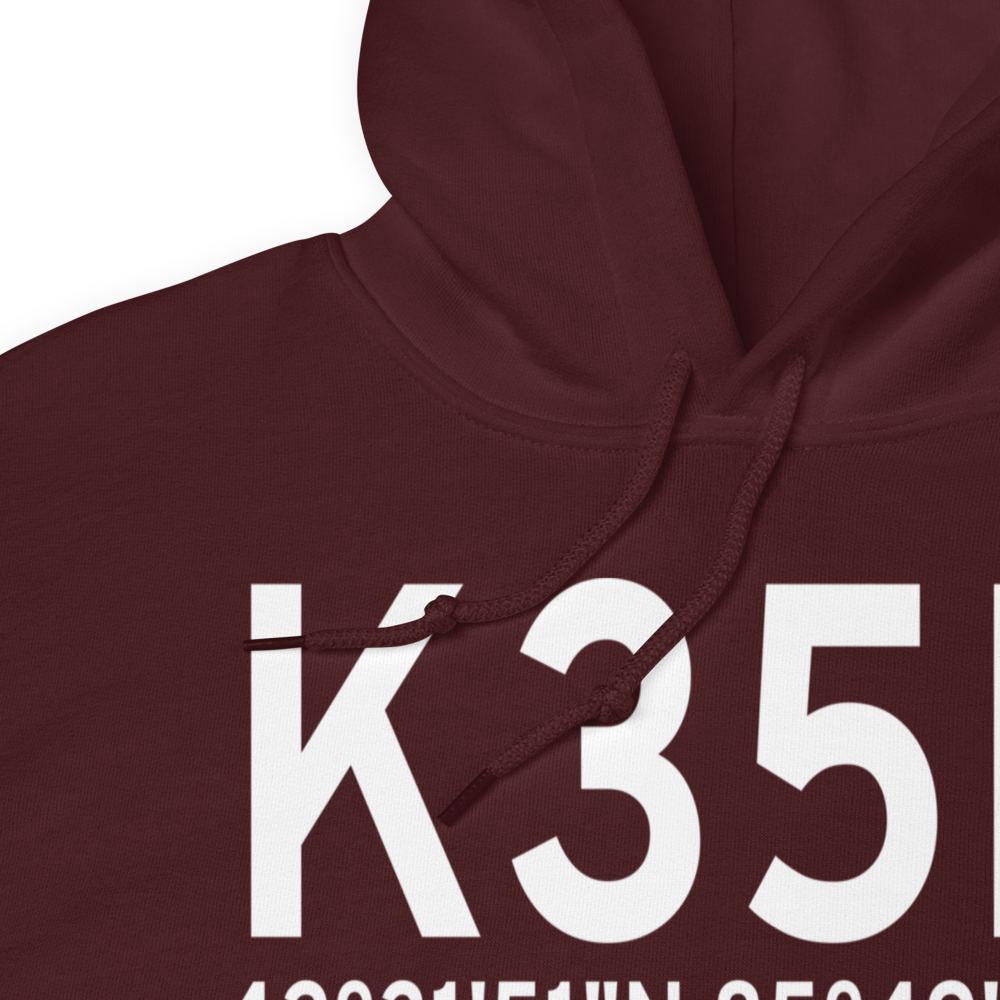 Padgham Field (K35D) ICAO Hoodie Sweatshirt 