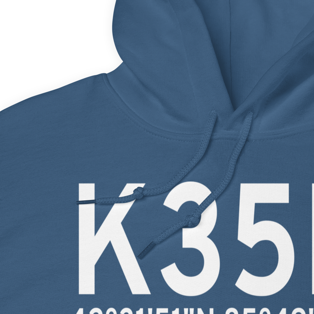 Padgham Field (K35D) ICAO Hoodie Sweatshirt 
