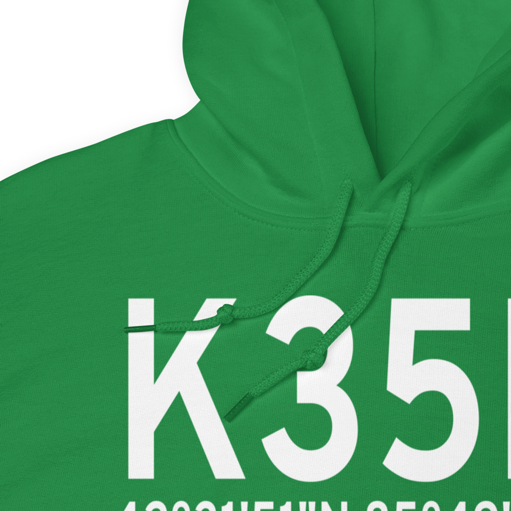 Padgham Field (K35D) ICAO Hoodie Sweatshirt 