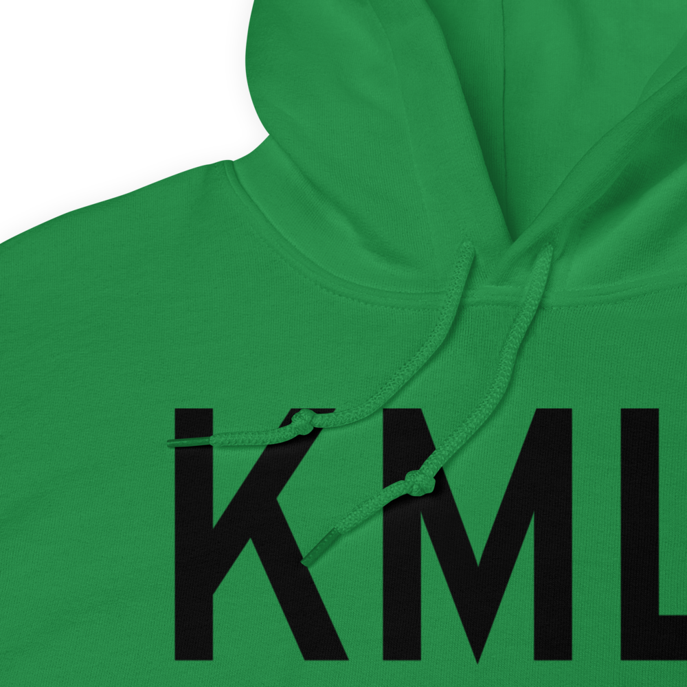 Quad City International Airport (KMLI) ICAO Hoodie Sweatshirt 