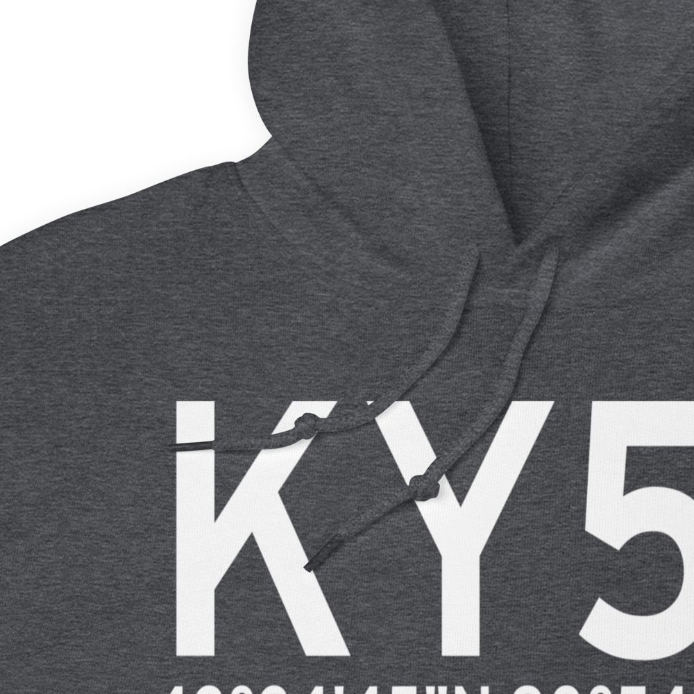 Viroqua Municipal Airport (KY51) ICAO Hoodie Sweatshirt 