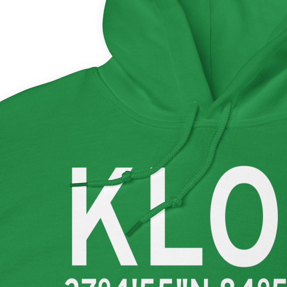 London-Corbin Airport/Magee Field (KLOZ) ICAO Hoodie Sweatshirt 
