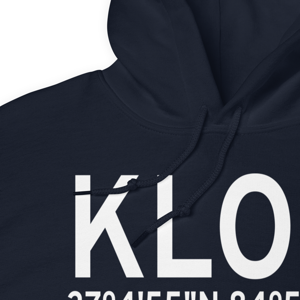 London-Corbin Airport/Magee Field (KLOZ) ICAO Hoodie Sweatshirt 