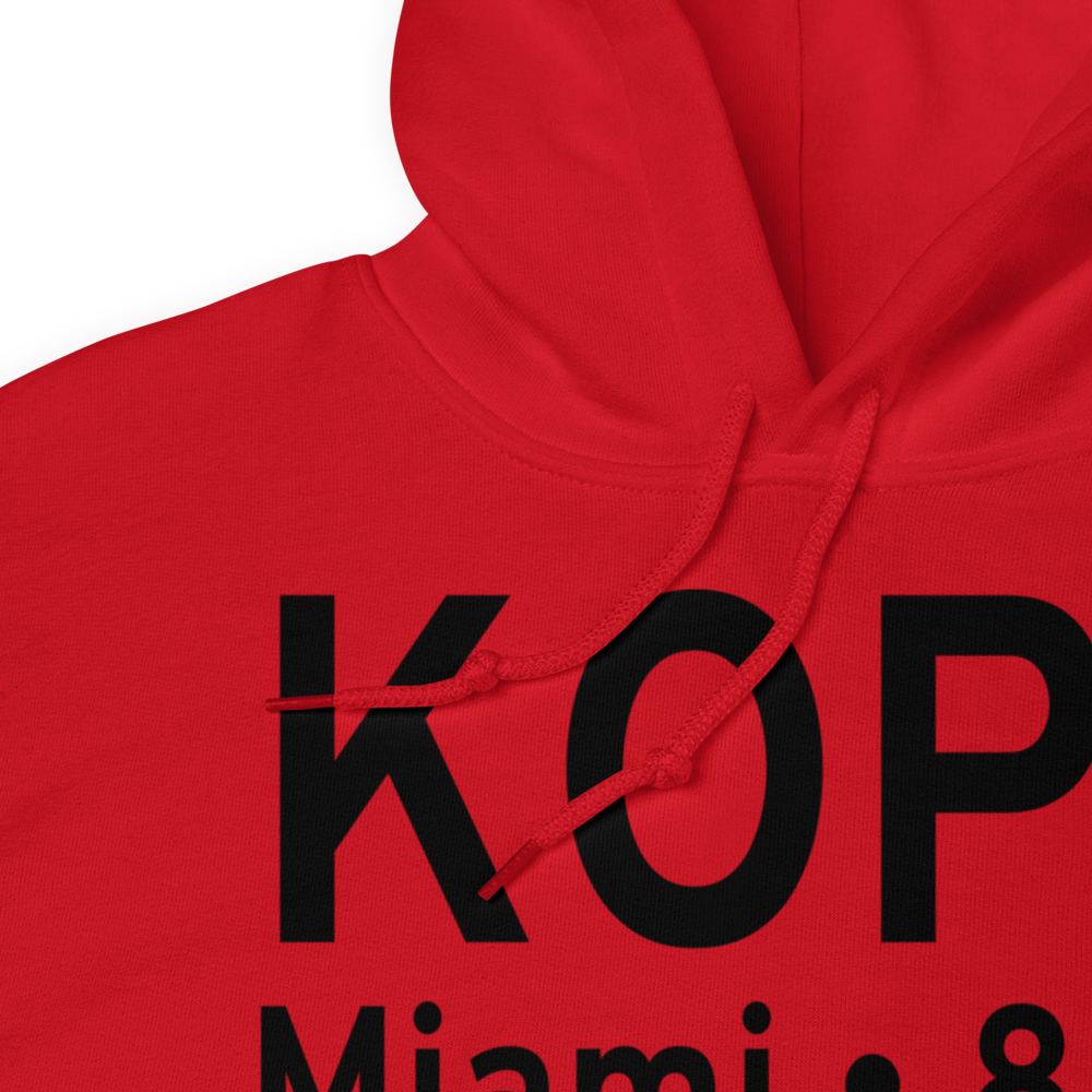 Miami-Opa Locka Executive Airport (KOPF) ICAO Hoodie Sweatshirt 