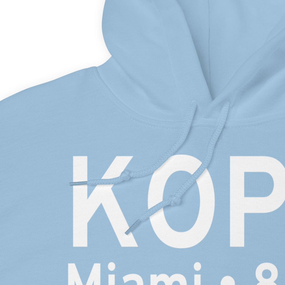 Miami-Opa Locka Executive Airport (KOPF) ICAO Hoodie Sweatshirt 