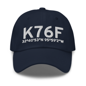 Van Zandt County Regional Airport (K76F) ICAO Hat