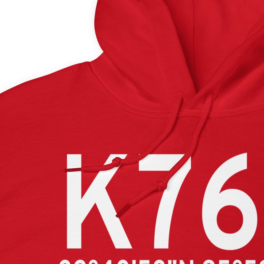 Van Zandt County Regional Airport (K76F) ICAO Hoodie Sweatshirt 