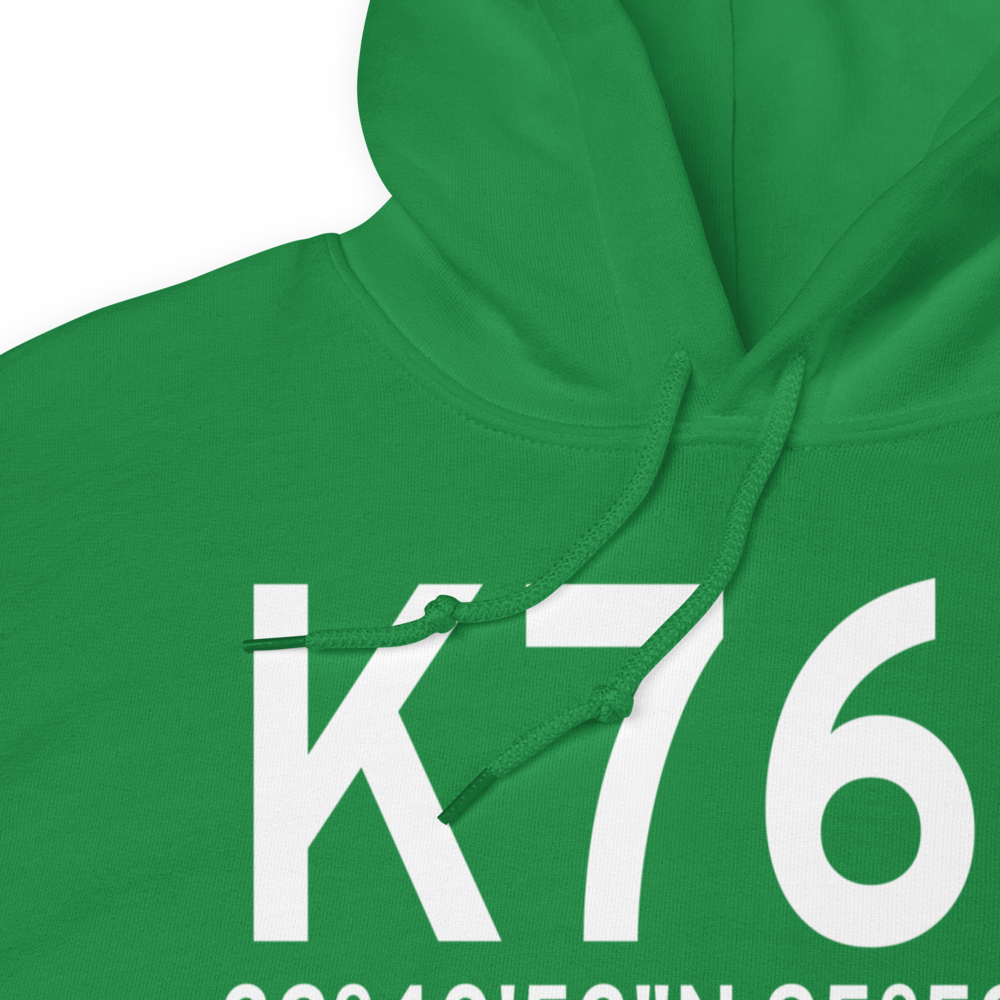 Van Zandt County Regional Airport (K76F) ICAO Hoodie Sweatshirt 