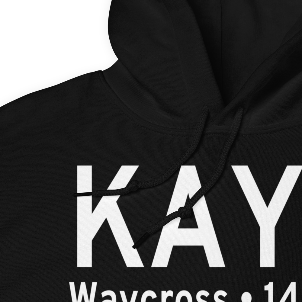 Waycross Ware County Airport (KAYS) ICAO Hoodie Sweatshirt 