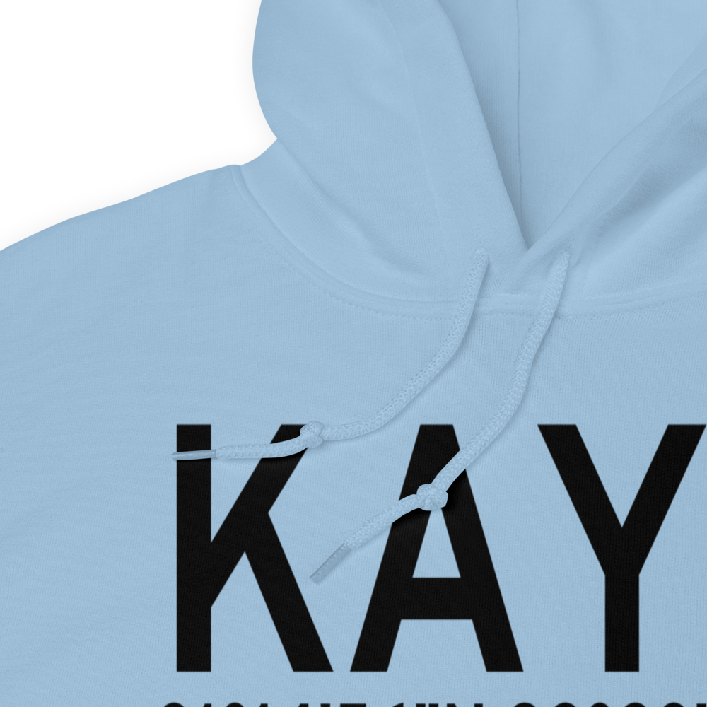 Waycross Ware County Airport (KAYS) ICAO Hoodie Sweatshirt 