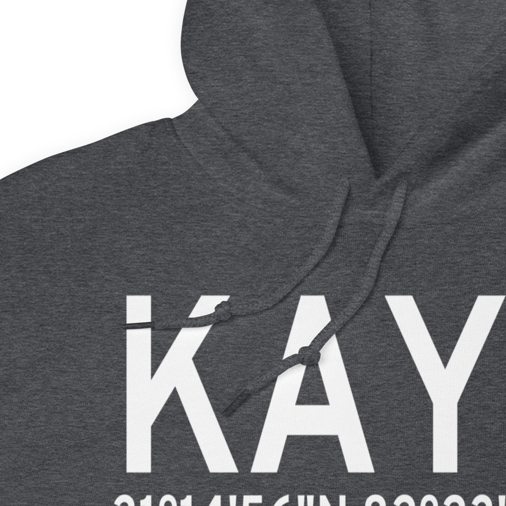 Waycross Ware County Airport (KAYS) ICAO Hoodie Sweatshirt 