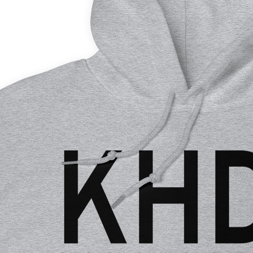 Hardwick Field (KHDI) ICAO Hoodie Sweatshirt 