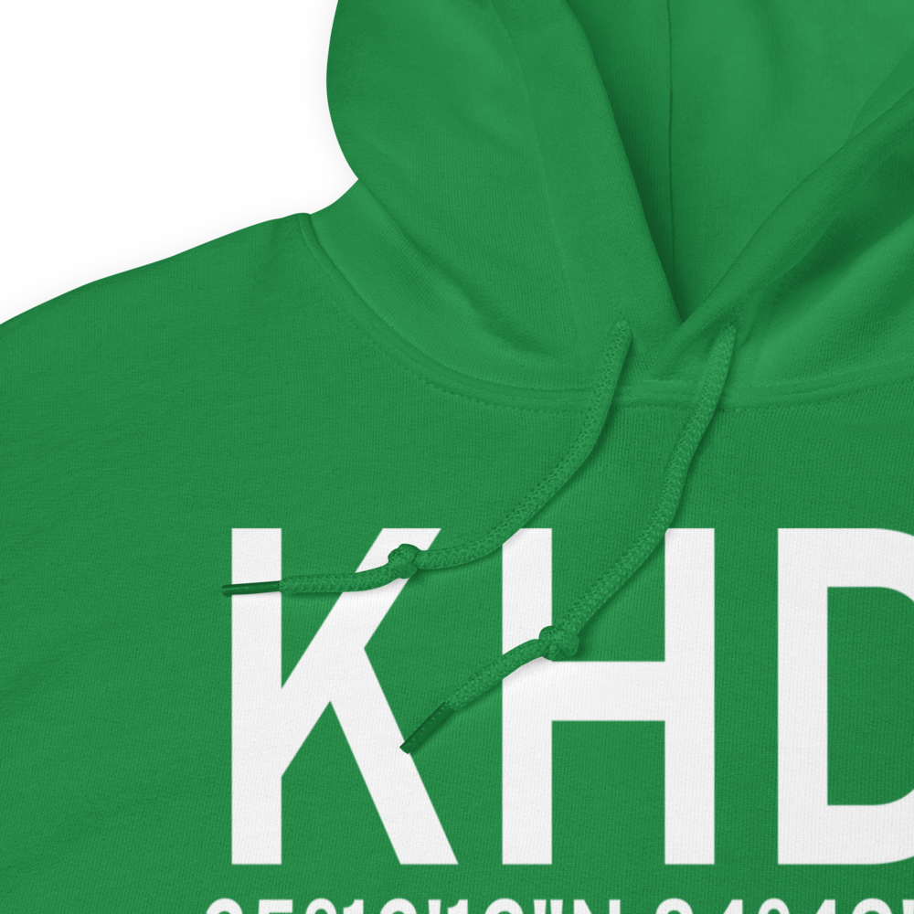 Hardwick Field (KHDI) ICAO Hoodie Sweatshirt 