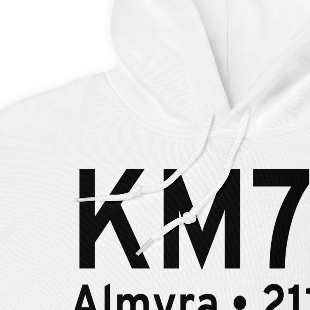 Almyra Municipal Airport (KM73) ICAO Hoodie Sweatshirt 