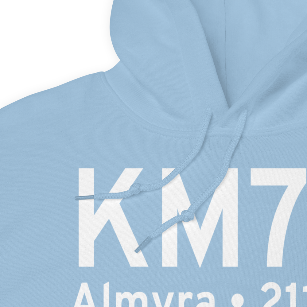 Almyra Municipal Airport (KM73) ICAO Hoodie Sweatshirt 