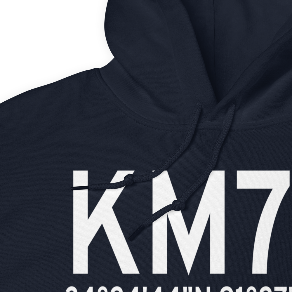 Almyra Municipal Airport (KM73) ICAO Hoodie Sweatshirt 