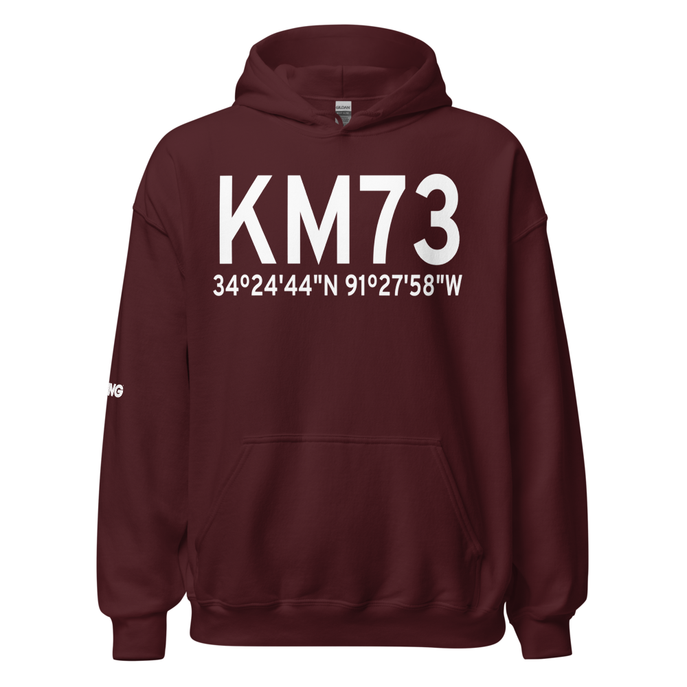 Almyra Municipal Airport (KM73) ICAO Hoodie Sweatshirt 