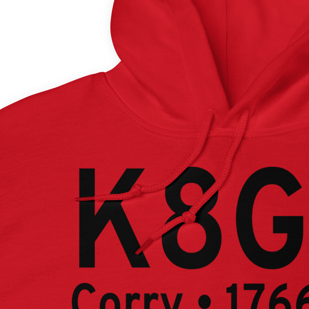 Corry Lawrence Airport (K8G2) ICAO Hoodie Sweatshirt 