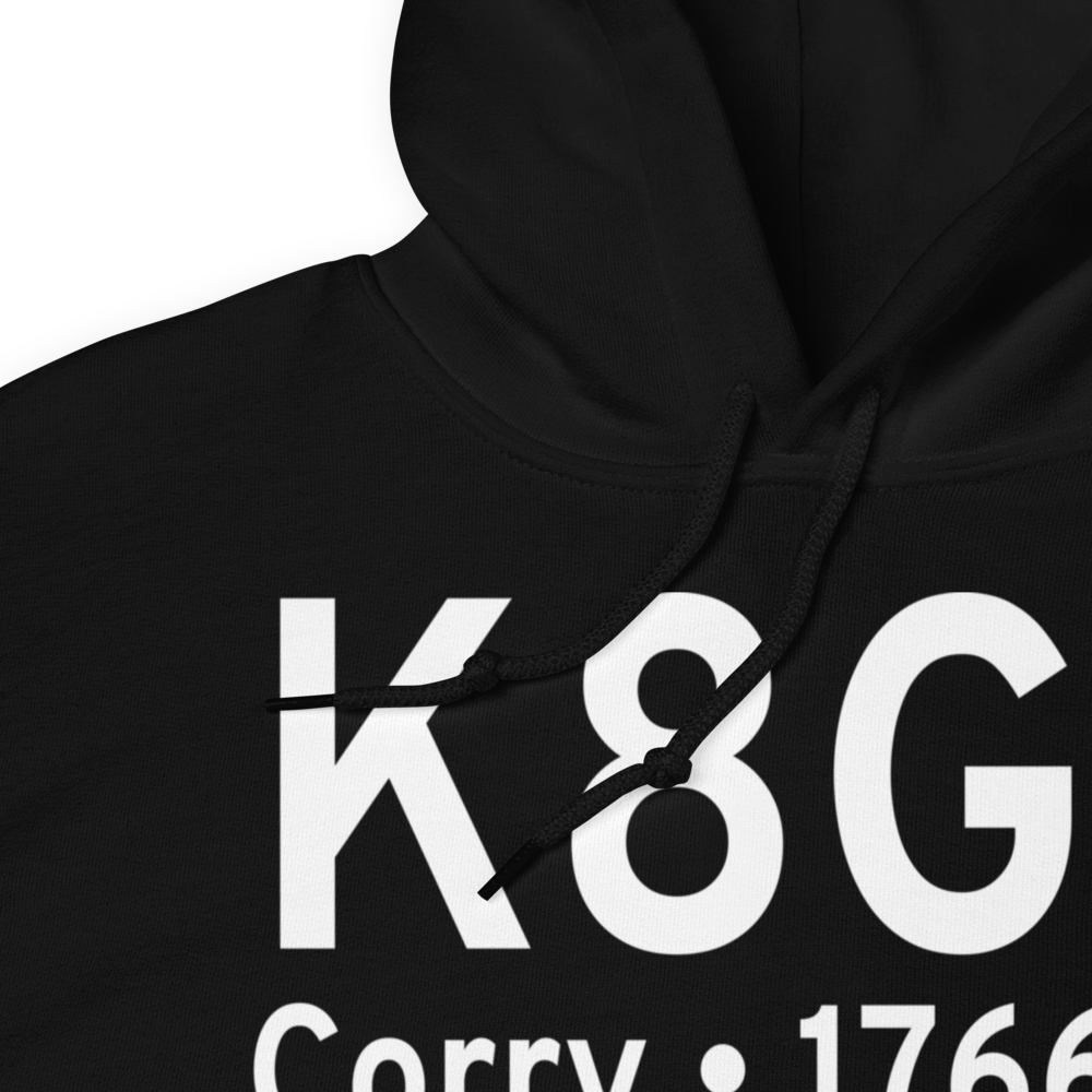 Corry Lawrence Airport (K8G2) ICAO Hoodie Sweatshirt 