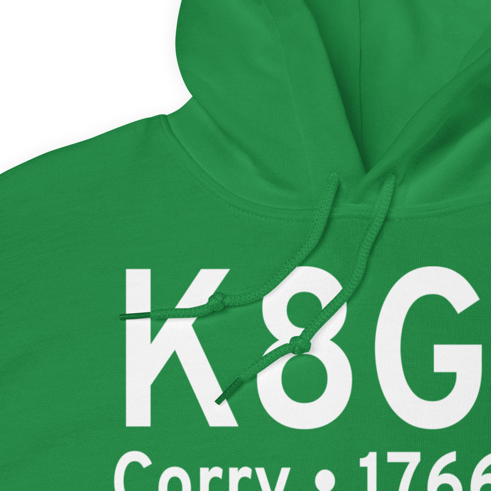 Corry Lawrence Airport (K8G2) ICAO Hoodie Sweatshirt 