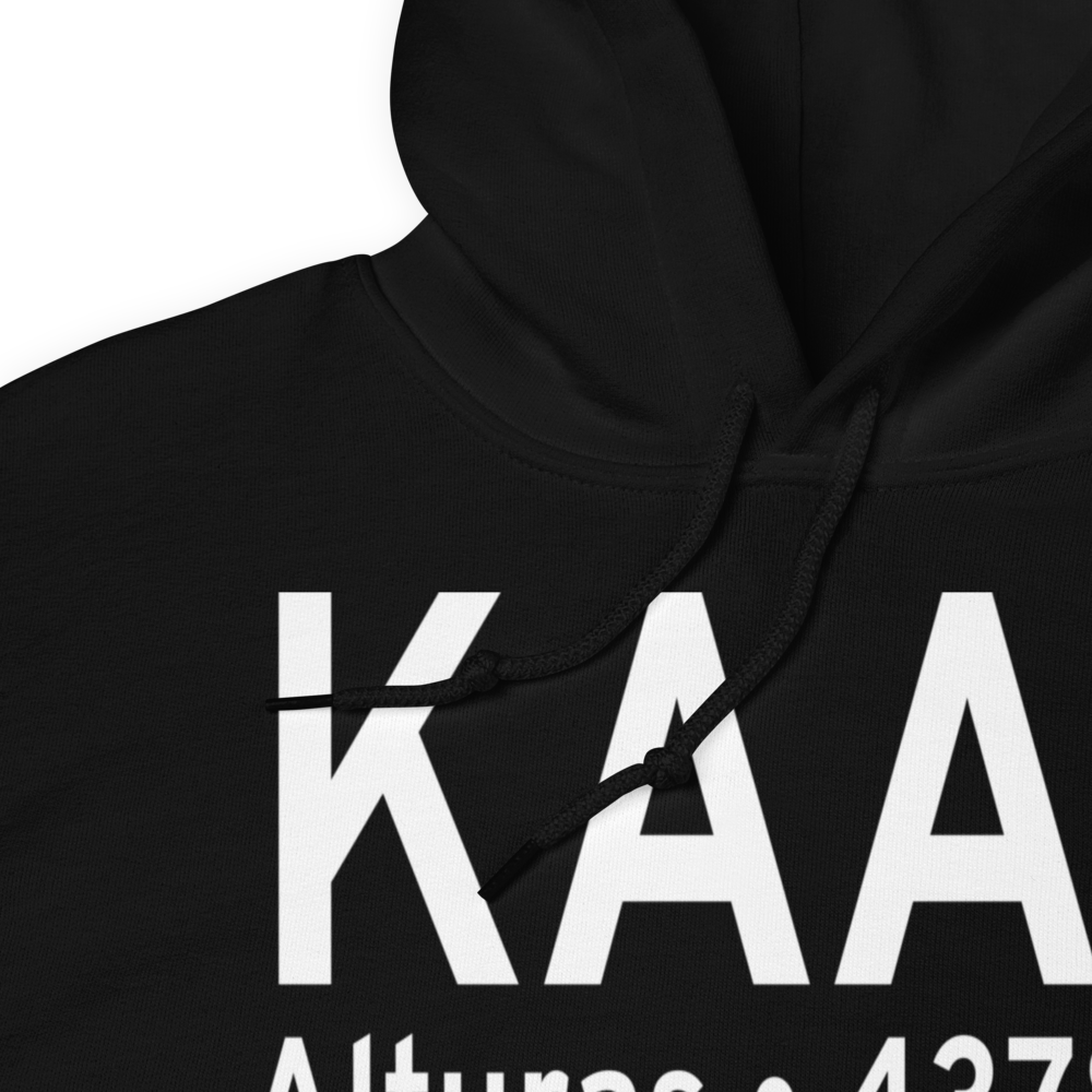 Alturas Municipal Airport (KAAT) ICAO Hoodie Sweatshirt 