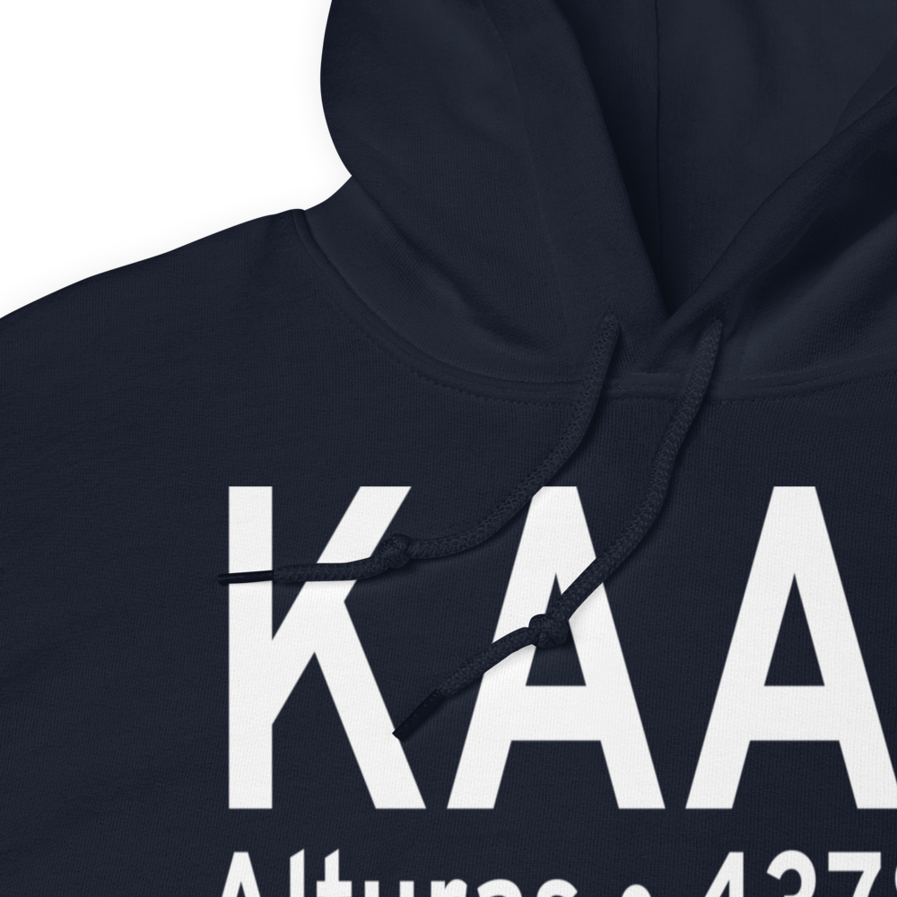 Alturas Municipal Airport (KAAT) ICAO Hoodie Sweatshirt 