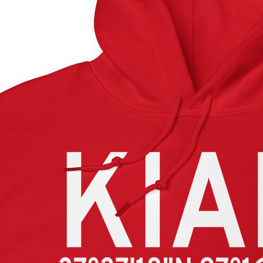 Mc Connell Air Force Base (KIAB) ICAO Hoodie Sweatshirt 