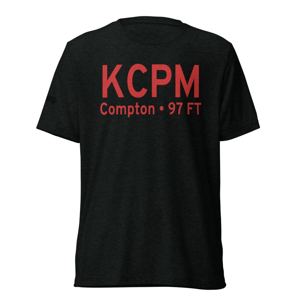 Compton Woodley Airport (KCPM) ICAO Tri-blend T-Shirt 