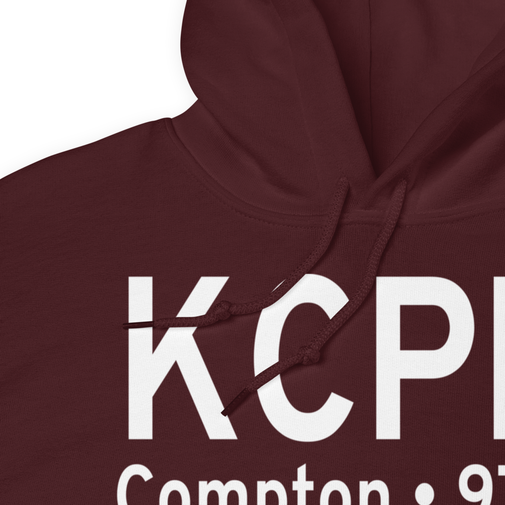 Compton Woodley Airport (KCPM) ICAO Hoodie Sweatshirt 