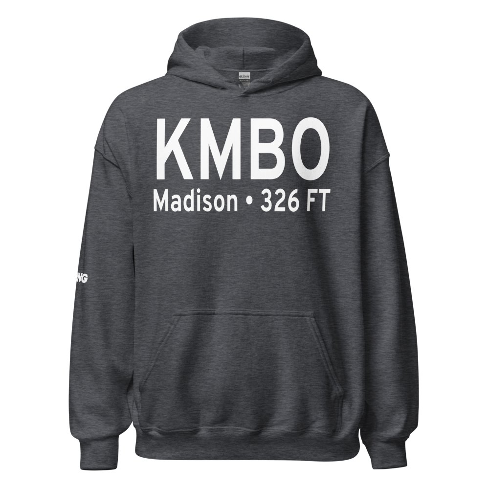 Bruce Campbell Field (KMBO) ICAO Hoodie Sweatshirt 