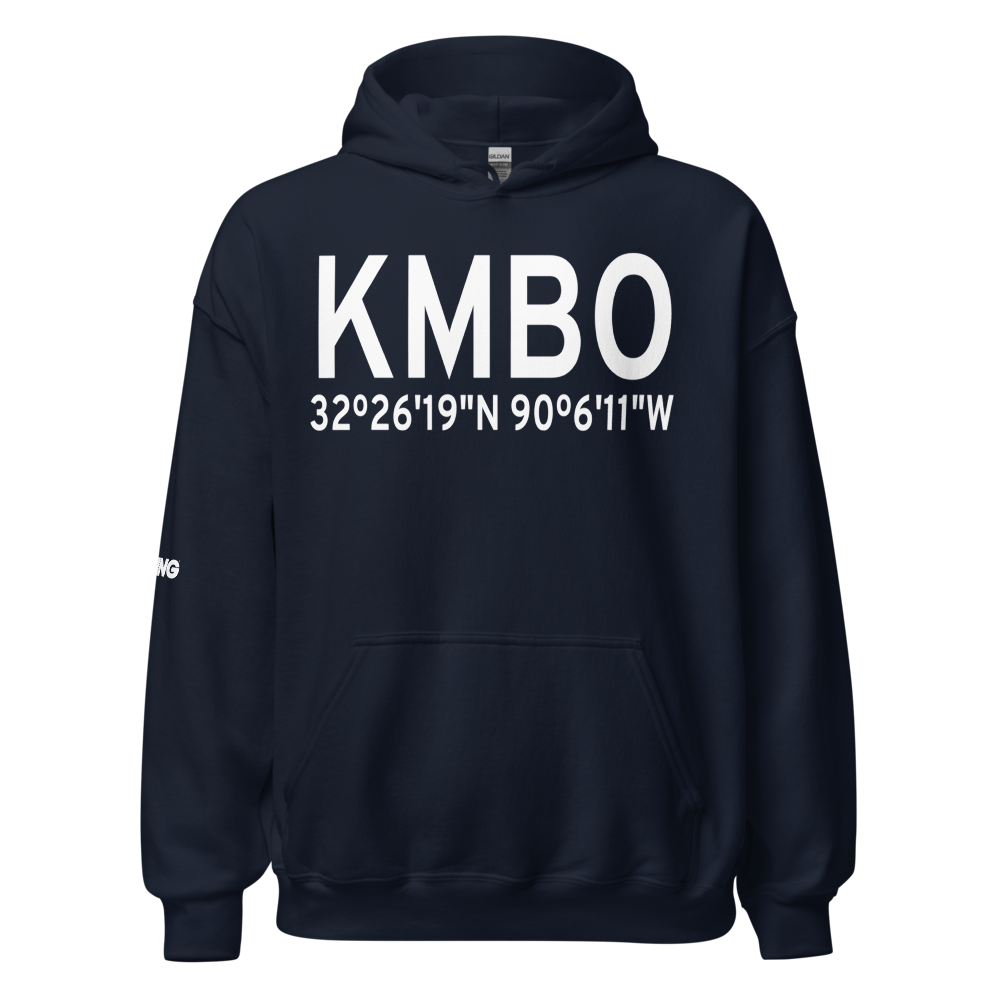 Bruce Campbell Field (KMBO) ICAO Hoodie Sweatshirt 