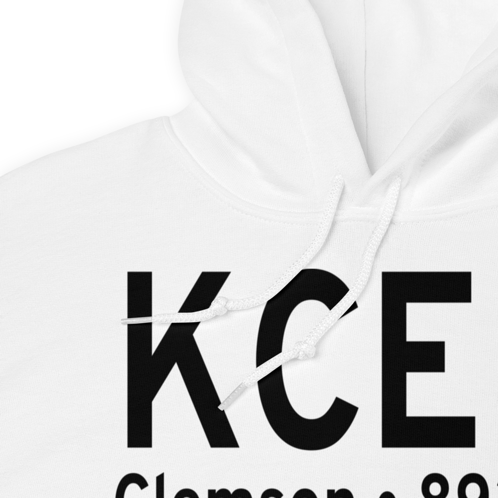 Oconee County Regional Airport (KCEU) ICAO Hoodie Sweatshirt 