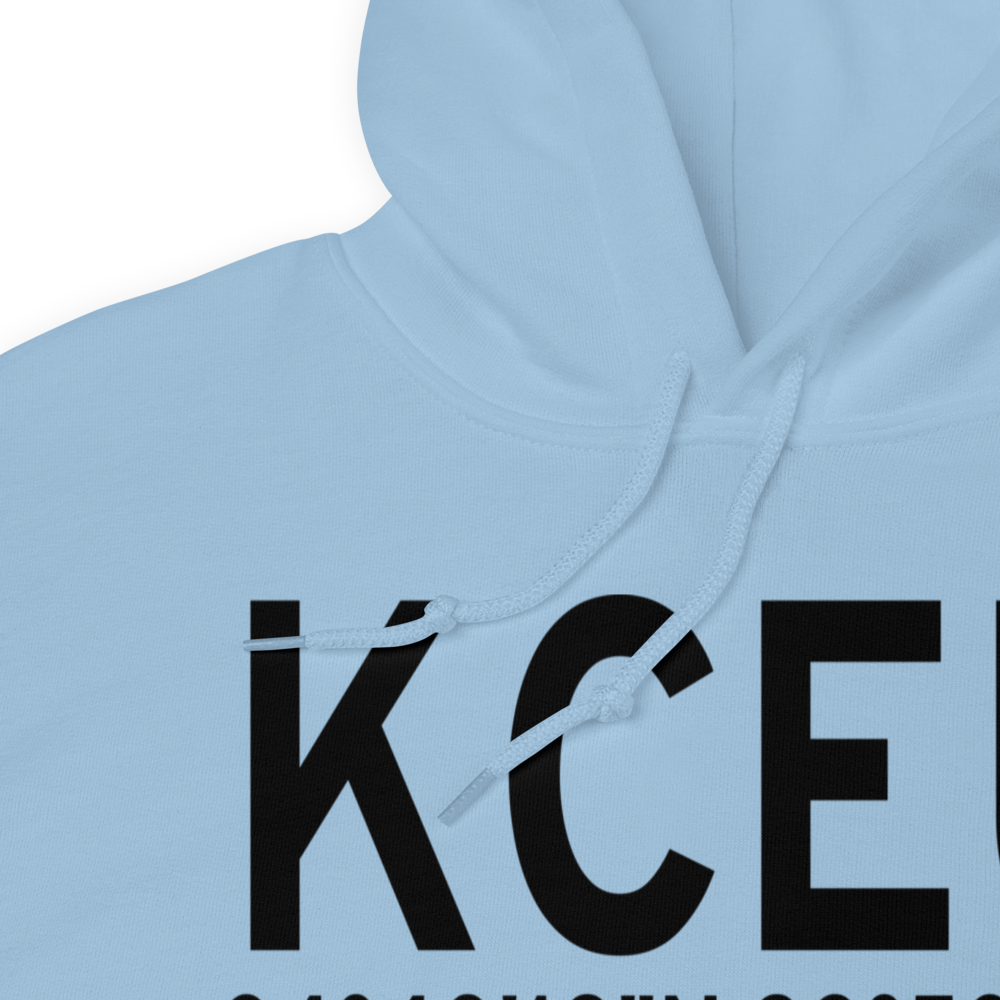 Oconee County Regional Airport (KCEU) ICAO Hoodie Sweatshirt 